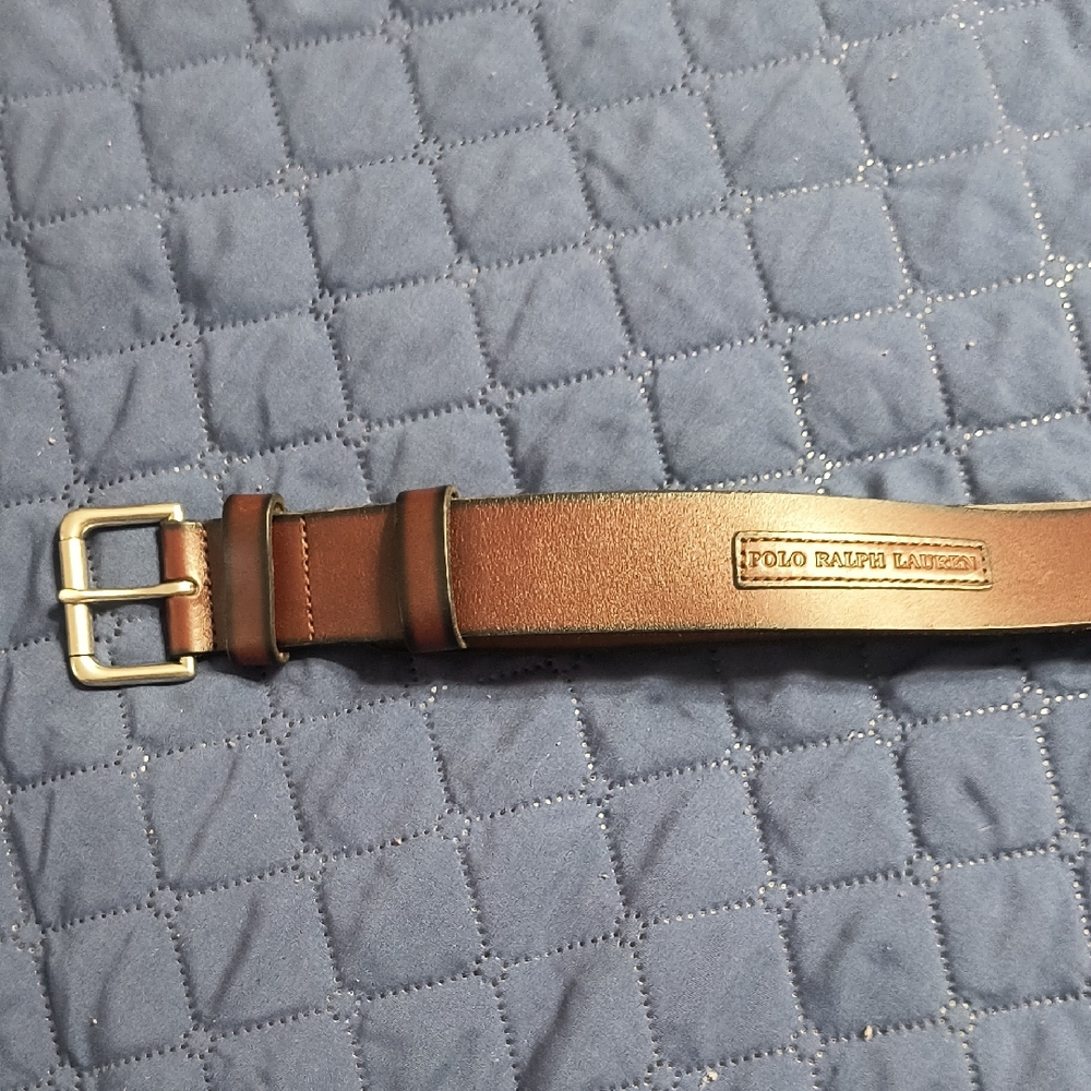 Polo by Ralph Lauren Brown Leather Belt Bag